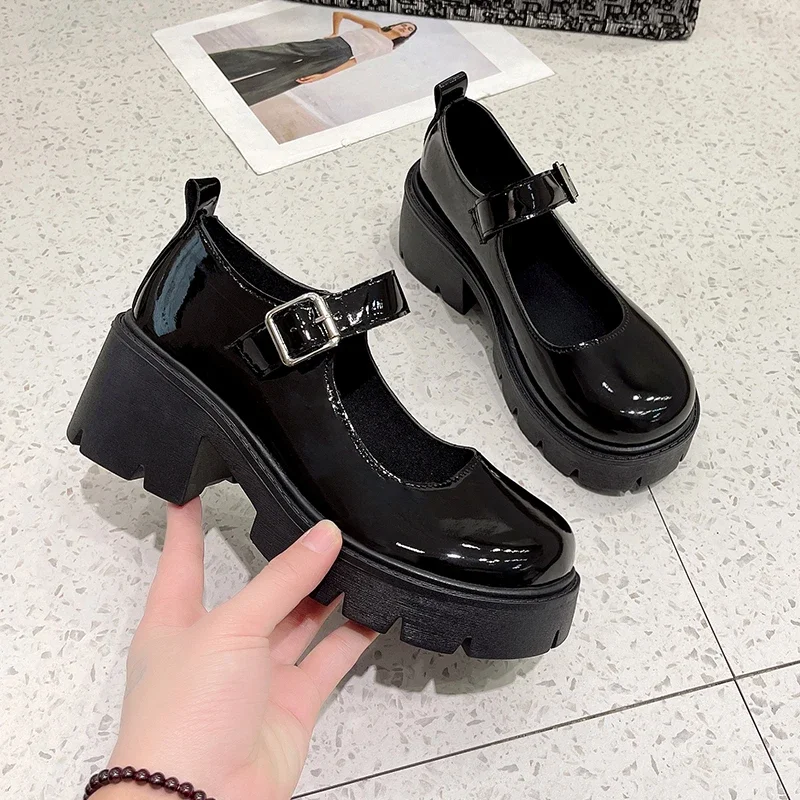 Women High Heels Japanese Style Vintage Pumps women high heels,women pumps