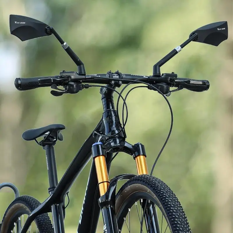 

Велосипедное Зеркало заднего вида, широкоугольное безопасное зеркало для езды на велосипеде, многофункциональные велосипедные аксессуары для горного и дорожного велосипеда, скутера или