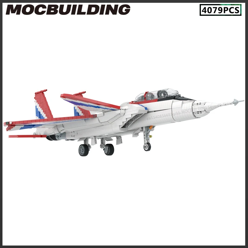 

Space MOC Building Blocks NF-15B Research Aircraft Transportation Military Toys DIY Assembly Technology Bricks Educational Gifts