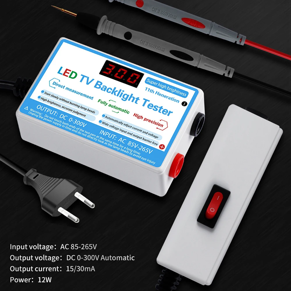 LED Tester LED Lamp TV Backlight Tester Multipurpose LED Strips Beads Test Tool for Light