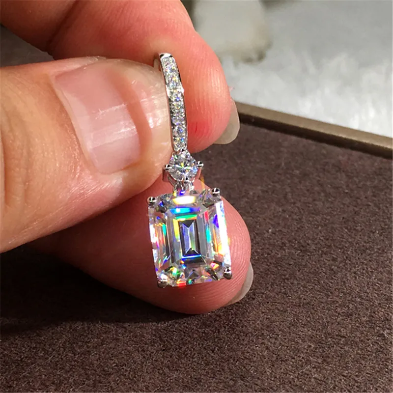 Orecchini Pendenti In Argento 925 Con Zirconi Cubici – Eleganti E Ipoallergenici, Regalo Perfetto Per Ogni Occasione