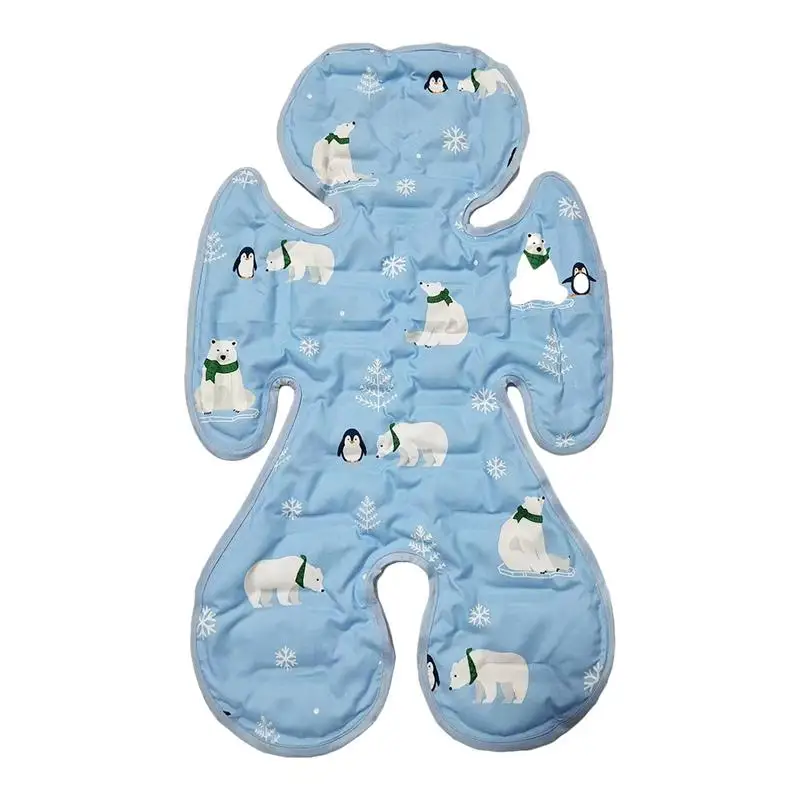 

Baby Cooling Pad For Car Seat Hot Days Cooler Seat Cushion Multifunctional Baby Cooling Pad For Child Safety Seat Large