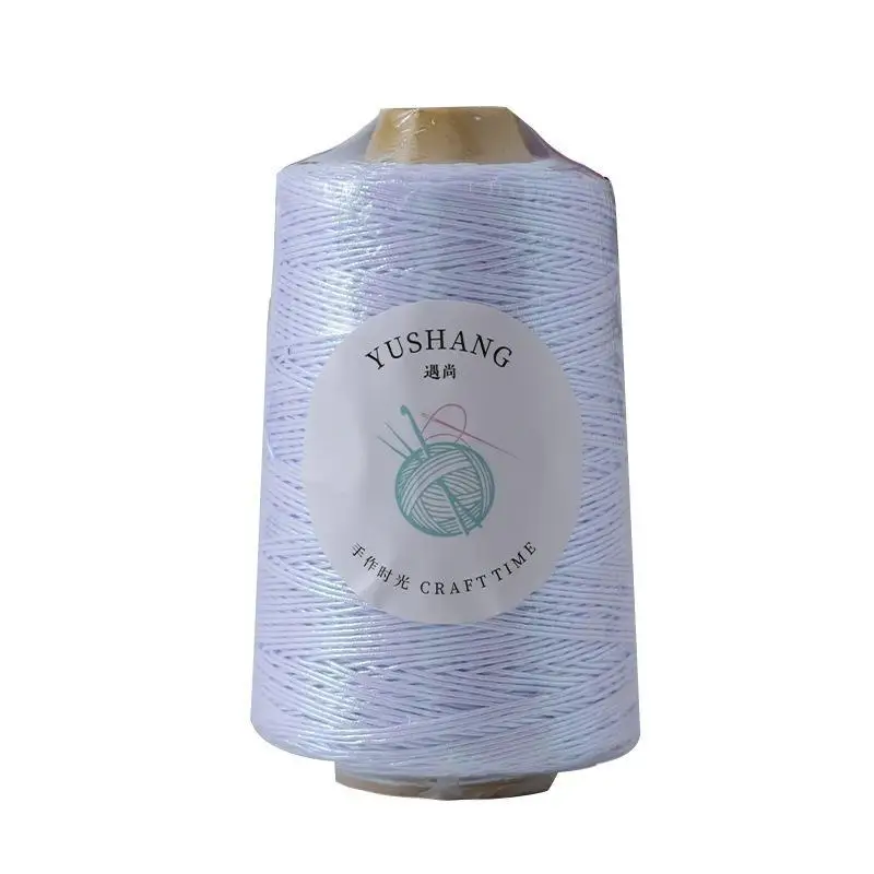Silver Metallic Core Yarn for DIY Knitting and Crochet Projects, 100g