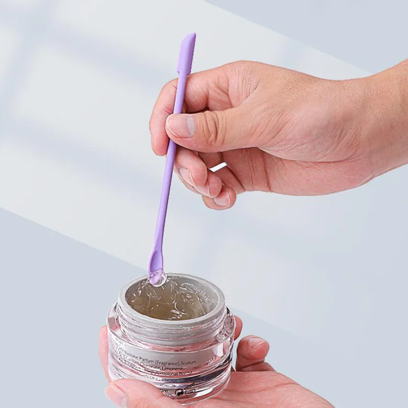 Multipurpose Beauty Spatulas silicone scraper Foundation Stirring Stick Cosmetic Base Makeup Makeup Tool