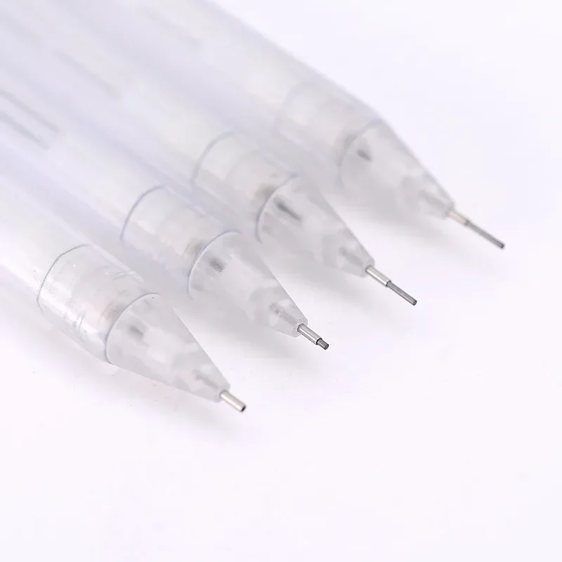 자동 기계식 연필, 쓰기 드로잉, 어린이 문구, 학생 학용품, 0.5mm, 0.7mm, 로트당 5 개