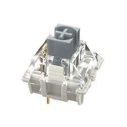 Pre-Lubed Gateron RGB Linear and Tactile Switches - X110 PCS (Pro2.0 Silver Switch)