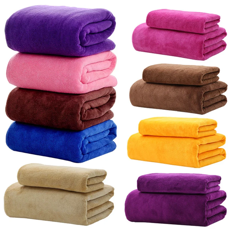 Thickened Microfiber beauty salon towel, super soft and absorbent Not shedding hair large bath towel Homestay massage hotel etc 6