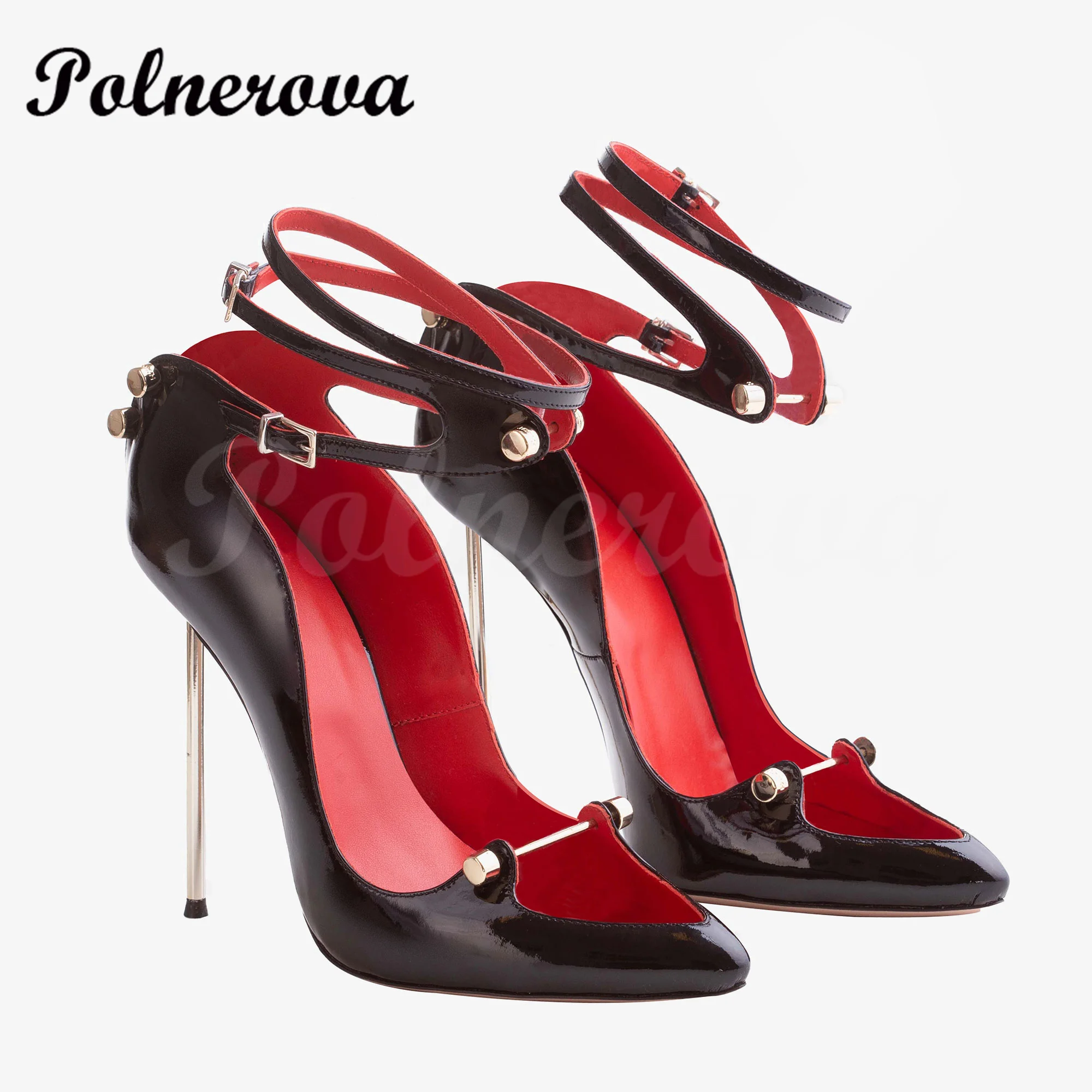 Luxury Designer Brand Leather Pointed Toe High Heels Ladies Basic Pumps Formal Ladies Party Shoes Heeled Shoes for Women