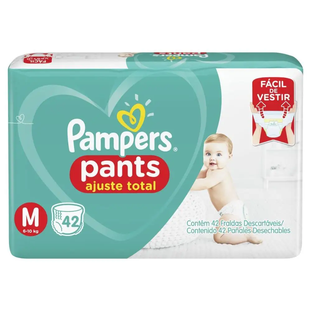 Pampers Pant Style Diapers Medium Size, 14 Pants