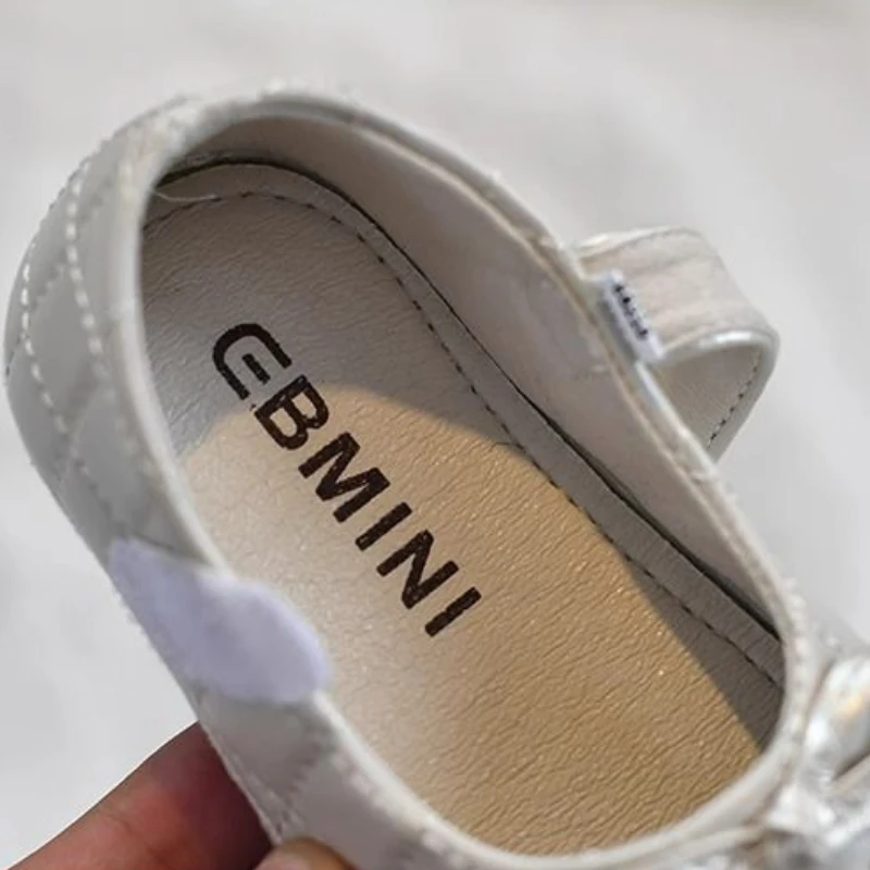 Fashion Leather Shoe Versatile Comfort Casual Girl Shoes Simple New Kid Shoe Soft Soled Comfort Sandals Flat Sweet Princess