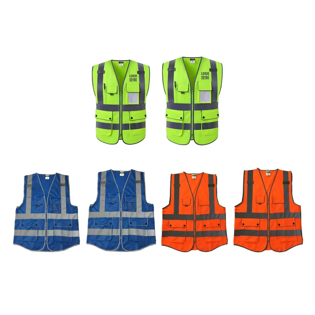 Industrial with Reflective Stripes for Construction Operation
