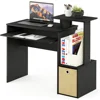 Room Desk to Study Black/Brown Econ Multipurpose Home Office Computer Writing Desk Furniture Table Pliante Desks Reading Gaming 4