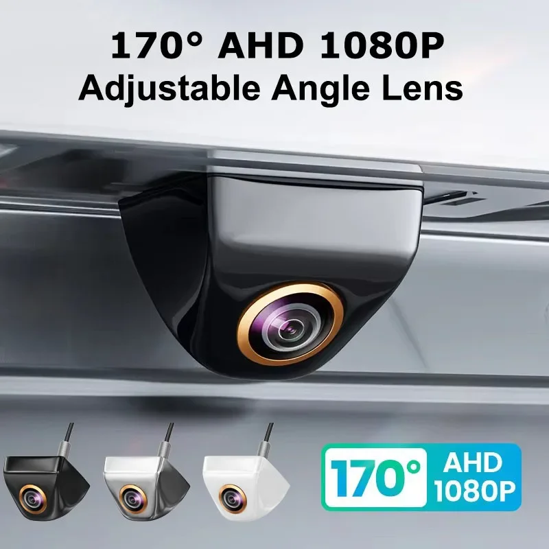 Fisheye Len Car Rear View Camera AHD CVBS 1080P Full HD Reversing Image Camera 170° Wide Angle Night Vision Car Reversing Camera