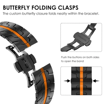 Titanium Band for Samsung Galaxy Watch Ultra 47mm Men Bracelet Luxury Metal Strap for samsung 7 ultra GALAXY ULTRA 47MM Correa 2