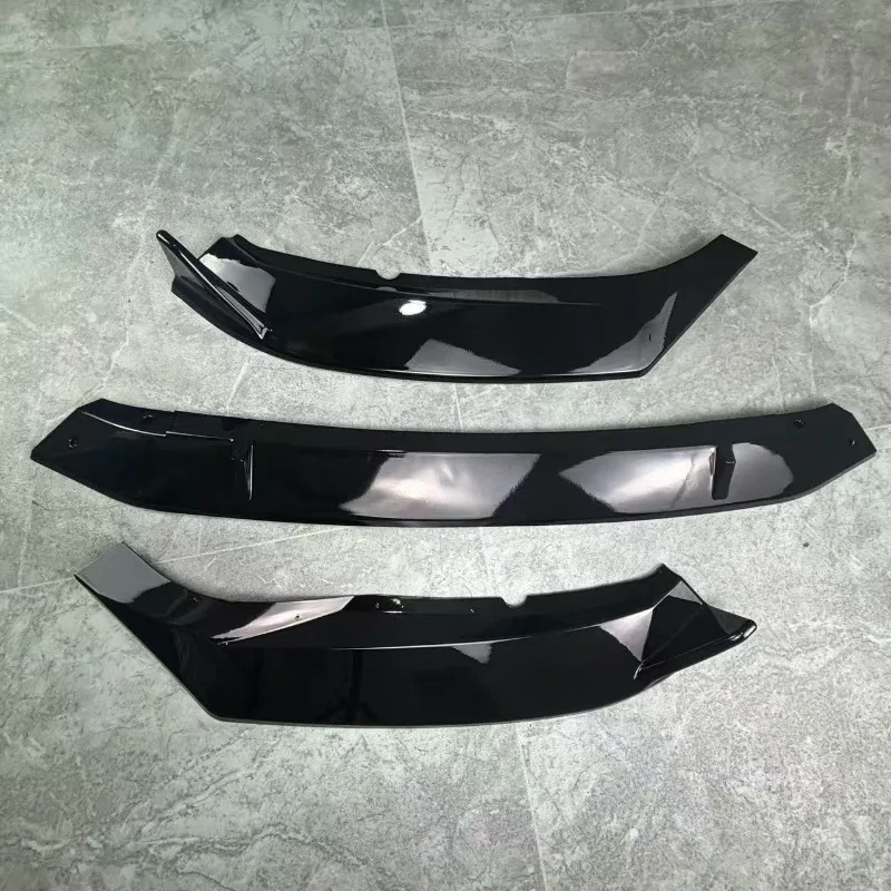 스코다 슈퍼브 MK3 페이스리프트 FL 리프트백 콤비 2019-2025 자동차 프론트 범퍼 립 스포일러 스플리터 프론트 립 친 스포일러 바디킷