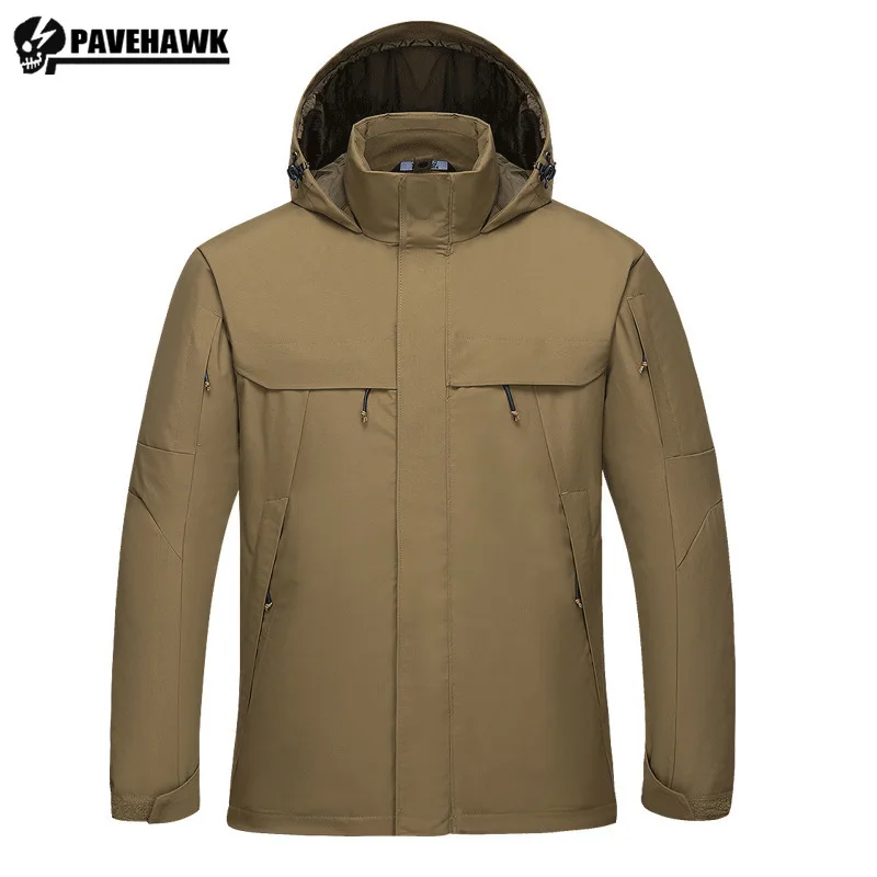 

Detachable Tactical Charge Coat Men Outdoor Cold-proof Warm Jacket Training Hiking Waterproof Windbreak Outwear Wear-resistant