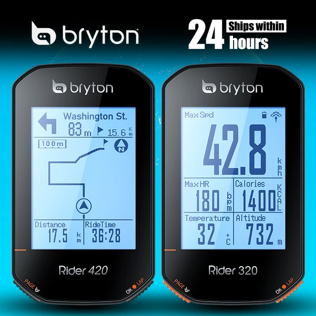 Compteur GPS Vélo Bryton Rider S800 E