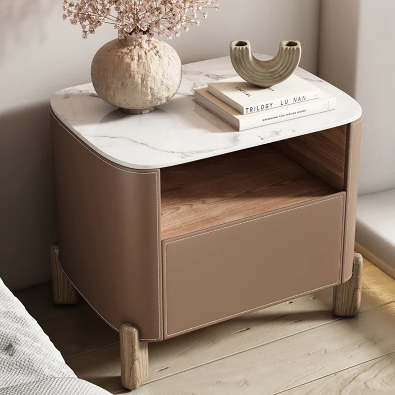 

Small Dressers Nightstands Cabinet Drawers Nordic Wooden Bedside Tables Modern Luxury Mesa De Noche Minimalist Furniture WSW35XP