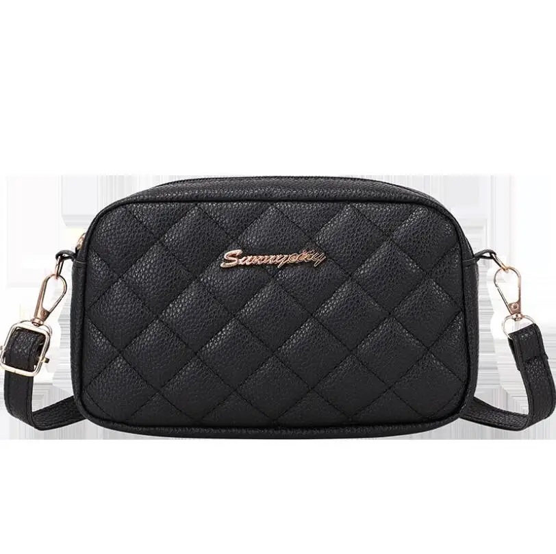 

Сумка для камеры Lychee, поясная сумка 2024, женские сумки, женская модная сумка через плечо, маленькая квадратная сумка через плечо