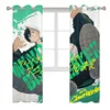 Wind Breaker Blackout Curtains  for Bedroom Thermal Window Treatment Curtain 2 PC  3