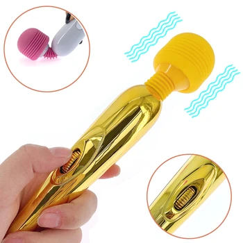 Wireless Dildos AV Vibrator  Wand for Women Clitoris Stimulator Sex Toys for Muscle Adults USB Rechargeable Massager 2