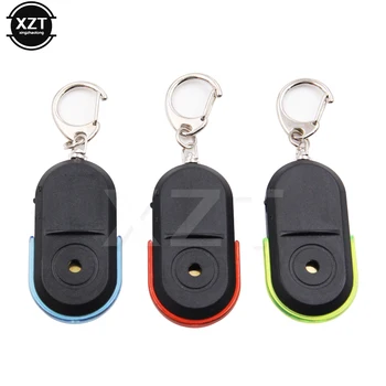 Car Smart Anti-Lost Alarm Wallet Phone Key Finder Locator Keychain Whistle Sound With LED Light Mini Anti Lost Key Finder Sensor 1