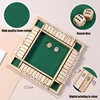 Deluxe Four Sided 10 Numbers Shut The Box Board Game Set Dice Party Club Drinking Games for Adults Families 3