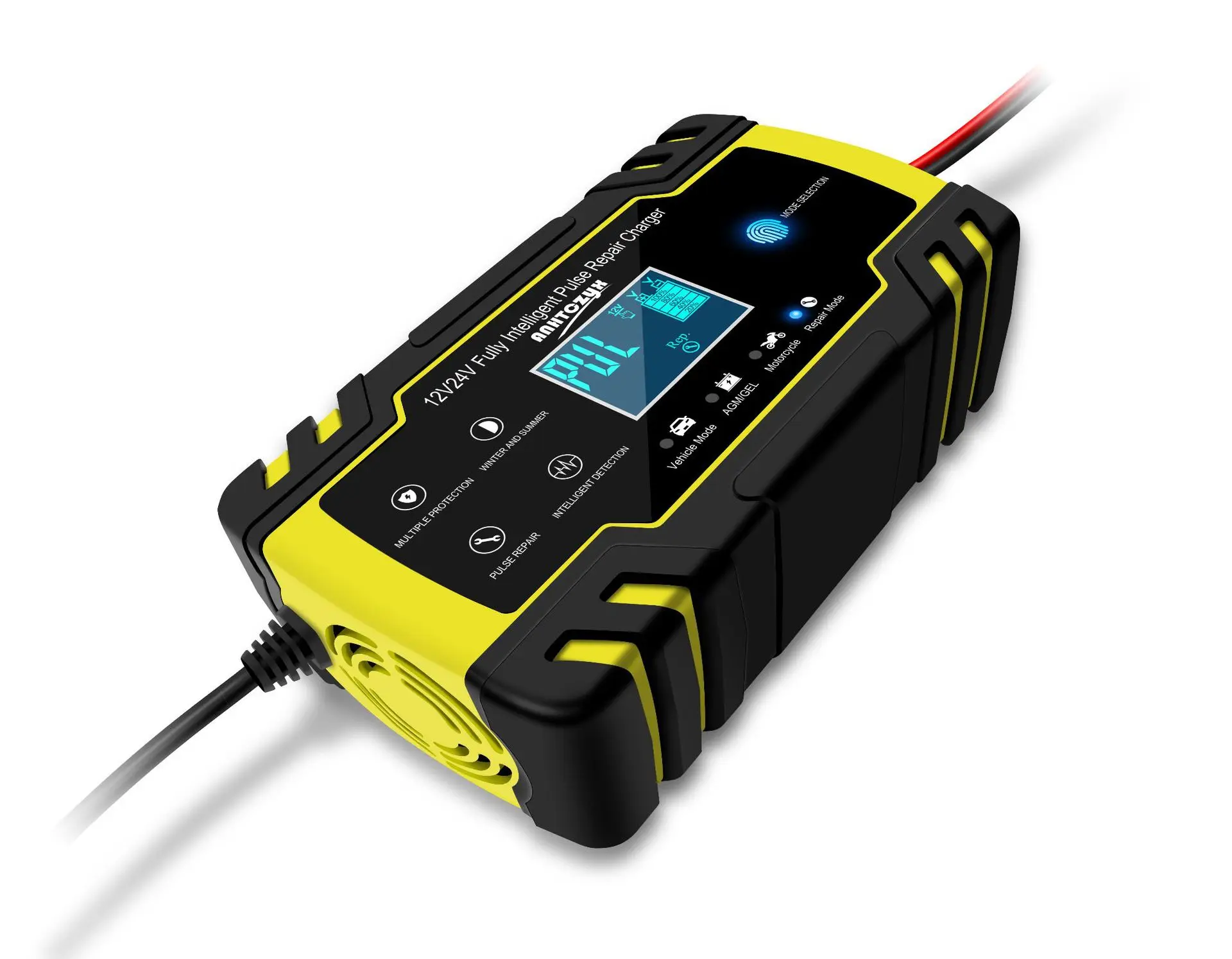 EFASTZYXJ30MotorcycleandAutomobileBatteryCharger12V24VTruck