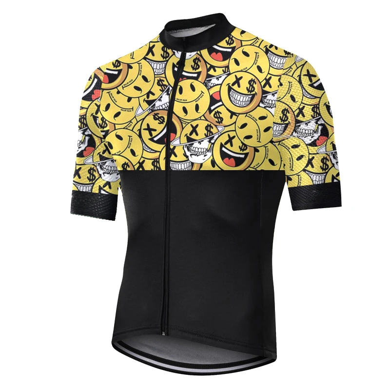 thumbnail image 1 of Camiseta de ciclismo de manga corta para hombre, camiseta de ciclismo de montaña o carretera, camiseta de verano transpirable para ciclismo, 1 of 4