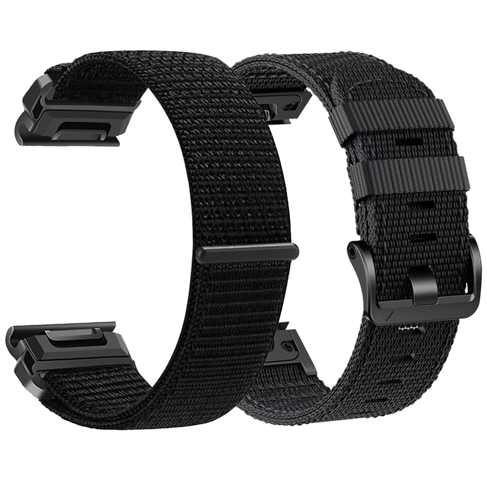 QuickFit Nylon Sports Weave Band - 22mm/26mm Strap