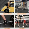 20 Piece Puzzle Fitness Mat Double Sided Interlocking Foam Floor Mat EVA Non Slip Mat Suitable for Yoga and Fitness Equipment 6