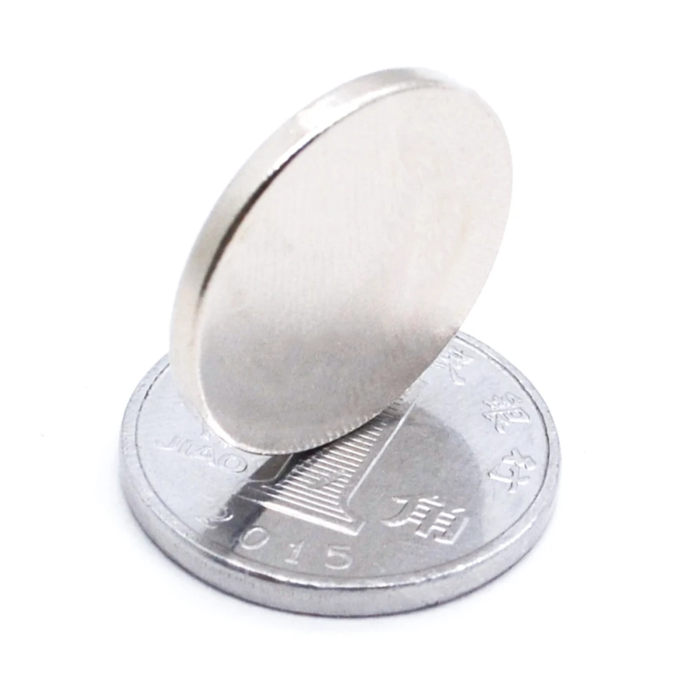 Neodymium Magnets 1mm Thick Super Strong Magnets NdFeB Neodymium Thin Small Disc Magnet Permanent N35 Dia 1/2/3/4/5/6/8/10/12/15/18/20mm