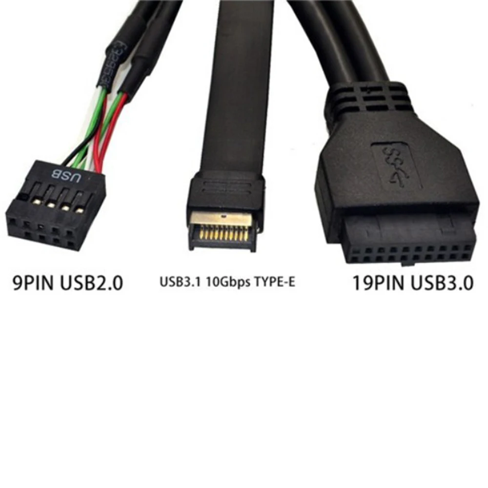 5.25 inch Usb3.1 Gen2 Front Panel Usb Hub 2 Ports Usb3.0+2 Ports Usb2.0+1 Port Type-C with Type-E Connector&mdash;AA56