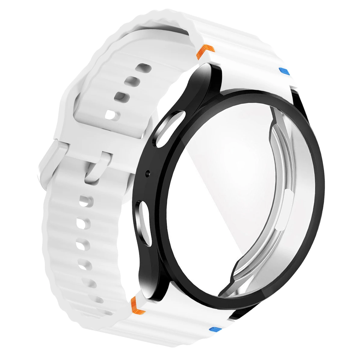 Sports Strap with Soft Silicone Bracelet and TPU Protective Cover