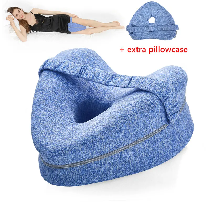 Knee Pillow for Sleeping Between the Legs Cushion for Side Sleepers Align  Spine Pregnancy Back and Neck Pain Relief – Armageddon Sports
