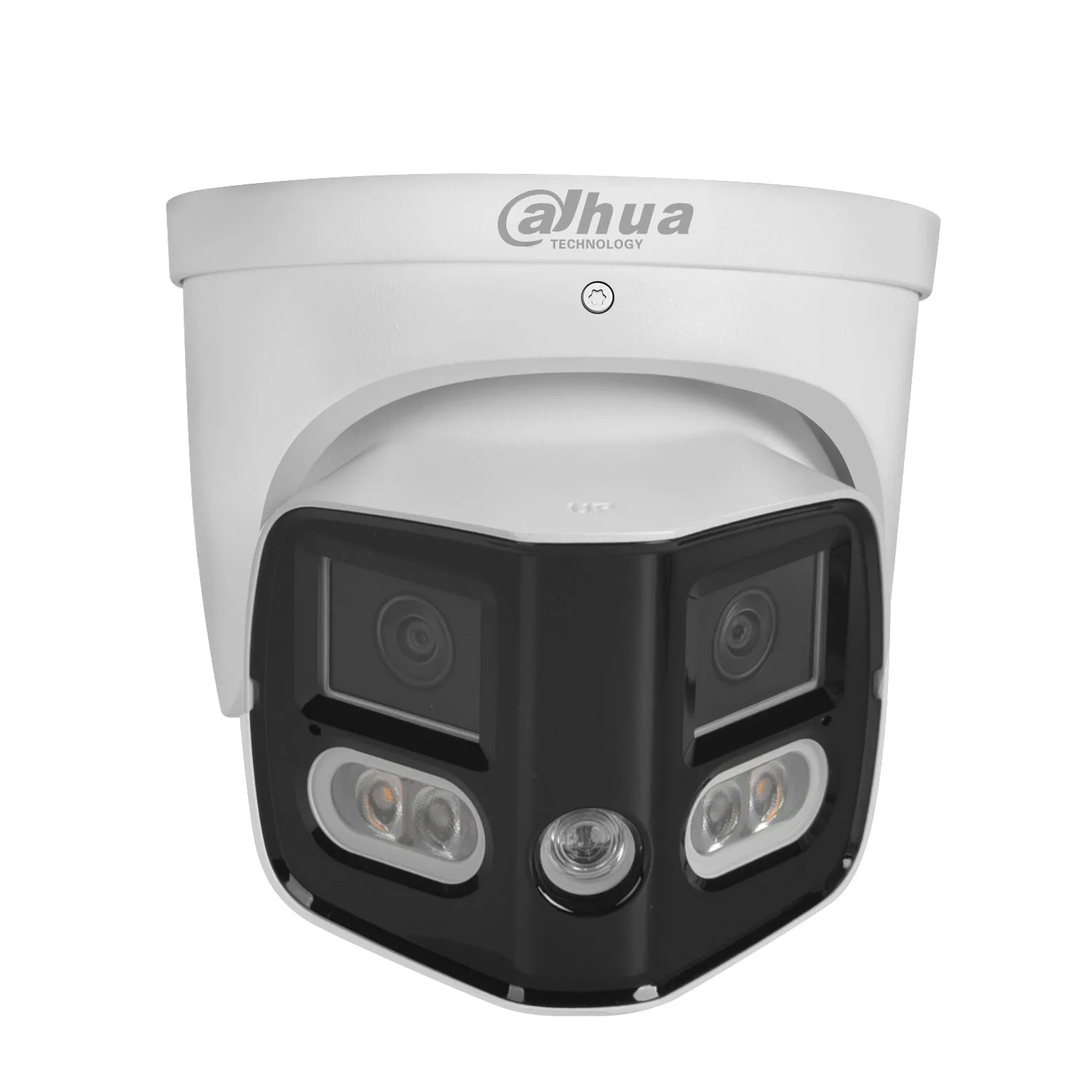 Dahua-TiOC Duo Splicing Camera, foco fixo WizSense, Rede, Original, 2x4MP, 8MP, IPC-PDW3849-A180-AS-PV, CCTV