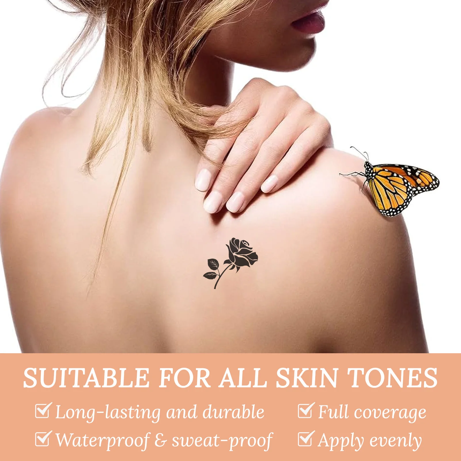 Waterproof Full Coverage Concealer Cream For Tattoos And Scars_voghion.com