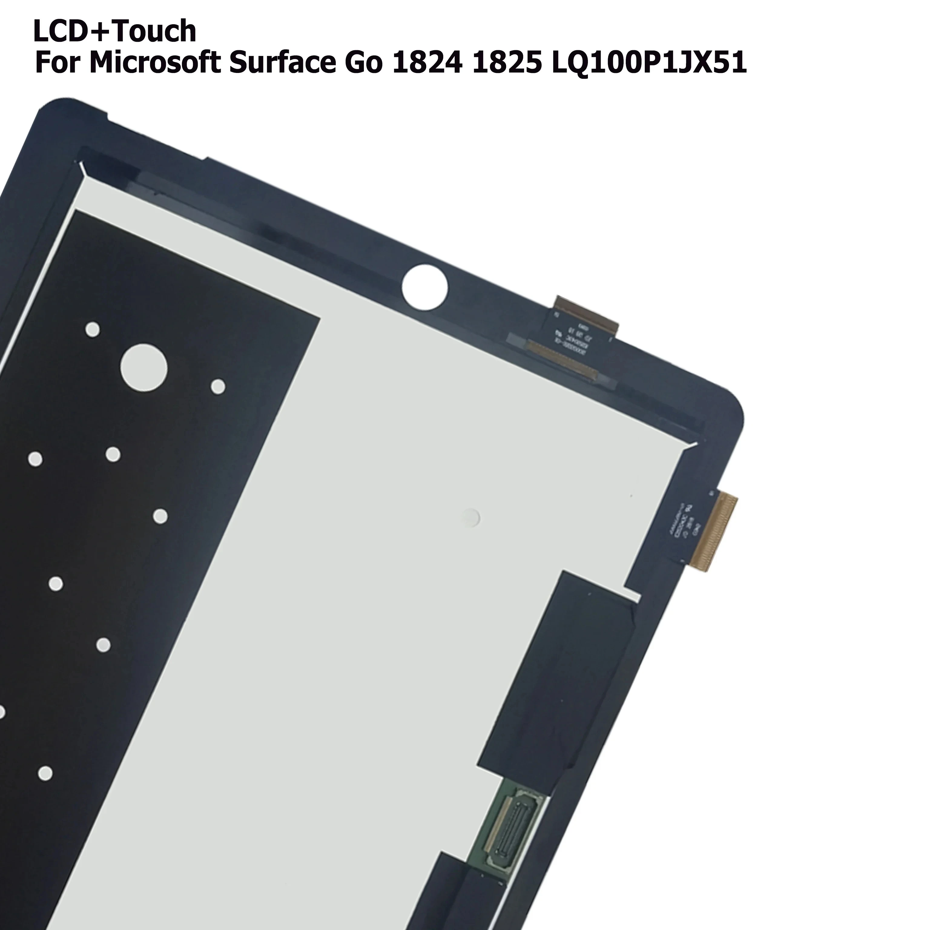 10.1" LCD Assembly For Microsoft Surface Go 1824 1825 LCD Display Touch Screen Glass Panel Repair GO1 Replacement LQ100P1JX51