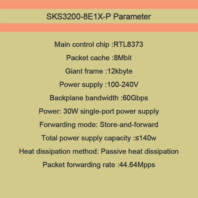 XikeStor 8포트 2.5G POE RJ45 1포트 10G SFP+ L2 관리형 POE VLAN/포트 집계/802.3AF/AT 프로토콜 지원