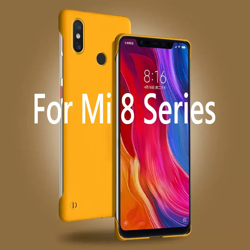 Custodia Posteriore Rigida Opaca Sottile Senza Cornice Per Pc Per Xiaomi Mi 8 Se Lite Mi 8 Explorer Mi8Se Mi8Lite Antiurto Fundas Coque