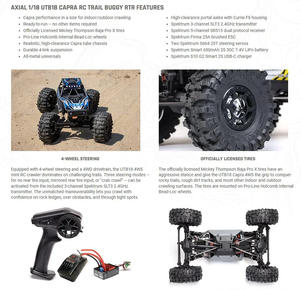 1/8 電動トラックRTR　ブラックパンサー HOBBY BANK ～ホビーバンクは国内・海外ブランド、新製品から