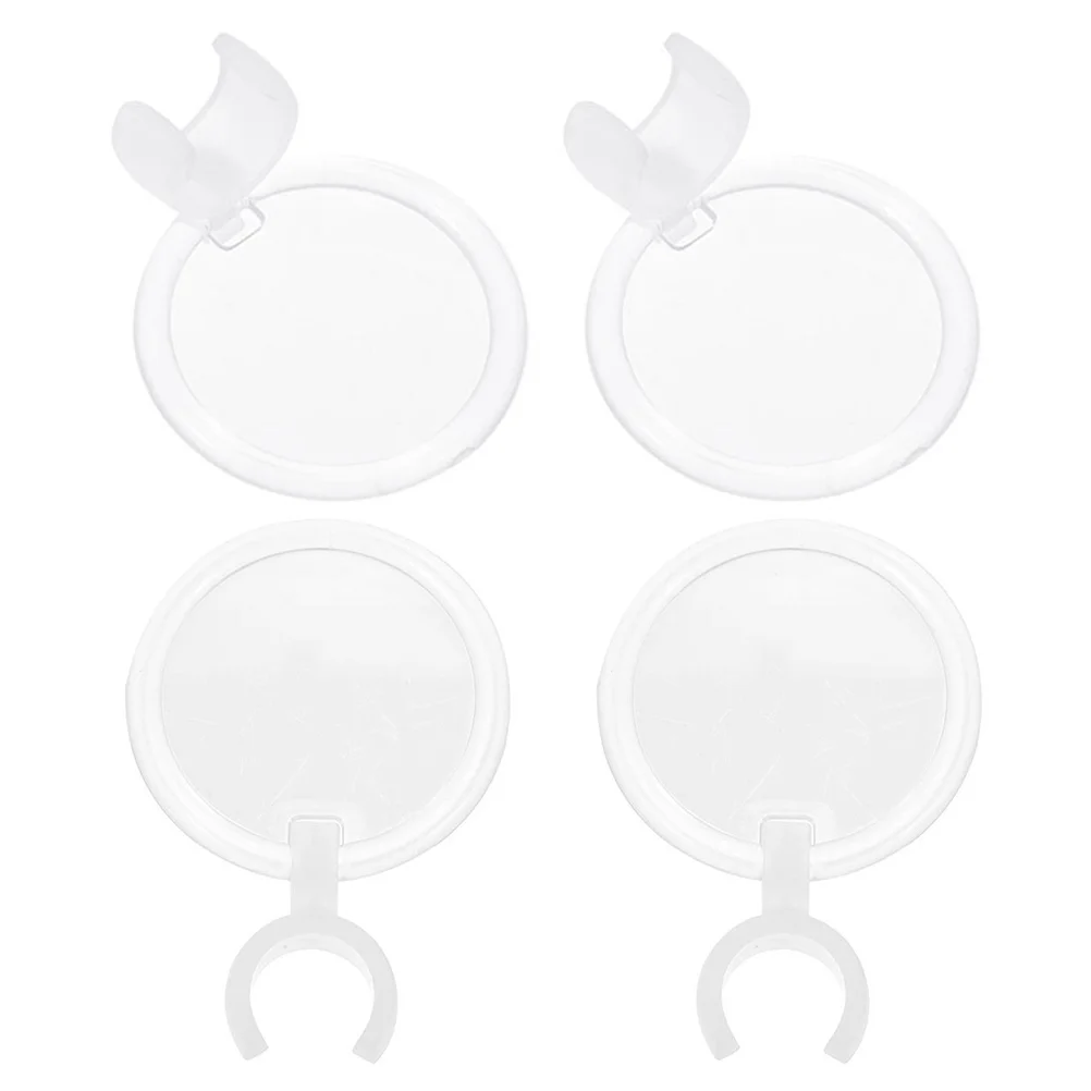 

4Pcs Mirrors Rhinestone Sticky Rhinestones Portable Magnifying Glass
