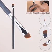 Angled Concealer Brush Flat Angled Ultra Thin Eyeliner Eyebrow Line Concealer Makeup Brush Professional Concealer Beauty Tool
