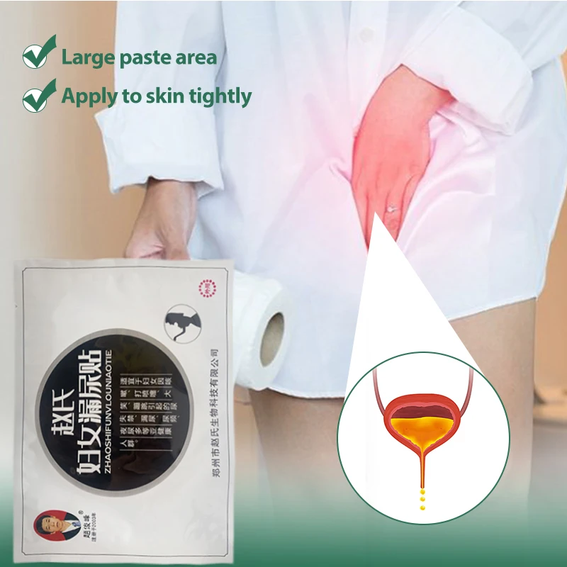

6Pcs Natural Leakage Urine Patch Women Frequent Urination Leakage Urine Health Plaster Effective Women Body Daily Care Dressing