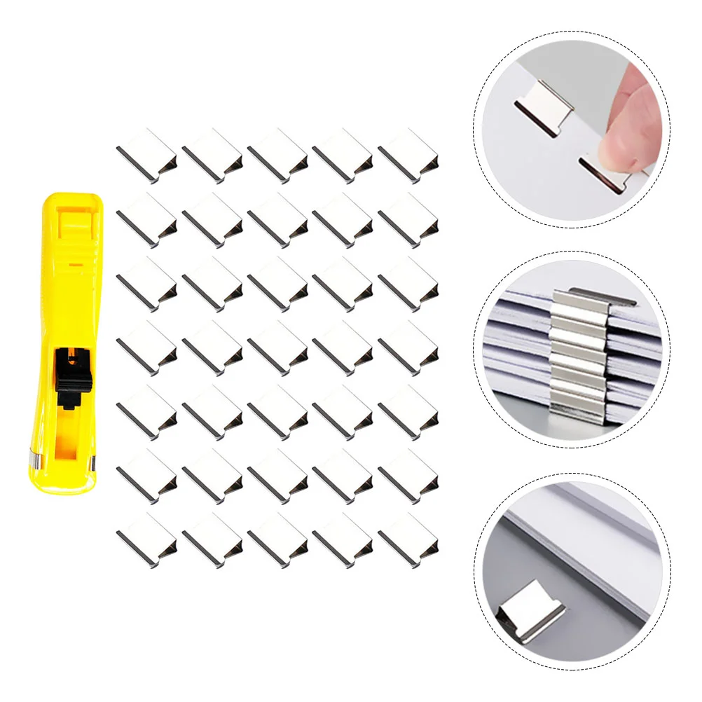 

Test Paper Spare Clamp for Pusher Office Clip Dispenser Stainless Steel Document