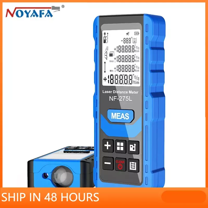 

Лазерный дальномер NOYAFA, новый дальномер 60 м, 100 м, дальномер, лазерная рулетка, дальномер, строительный измерительный прибор, линейка, инструмент для тестирования