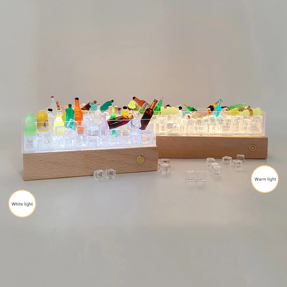 Set 3 Piedistalli LED In Legno - Base Luminosa USB Per Display, Foto Acriliche, Decorazioni - Foto 11