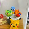 Pokemon Small Blocks Nanoblock Charizard Kyogre Groudon Rayquaza Model Education Graphics Toys for Kids Birthday Gift Toys 5
