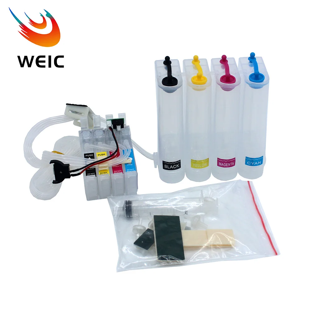 4Color 197 T1971/T1962-T1964 Epson XP 204 211 214 401 411 201 WF-2532 XP211 XP401 XP201 프린터용 ARC 칩이 있는 Ciss 시스템