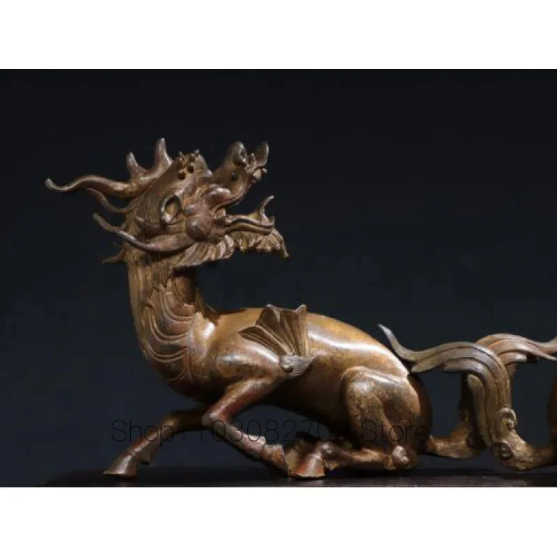 

Old Collection Treasure Copper Clay Gold [Auspicious Beast] Decorations